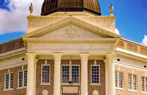 Aubrey K. Lucas Administration Building on USM Hattiesburg campus