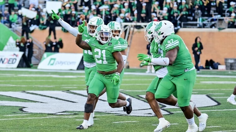 UNT Football at Tulsa at University of North Texas in Dallas, TX