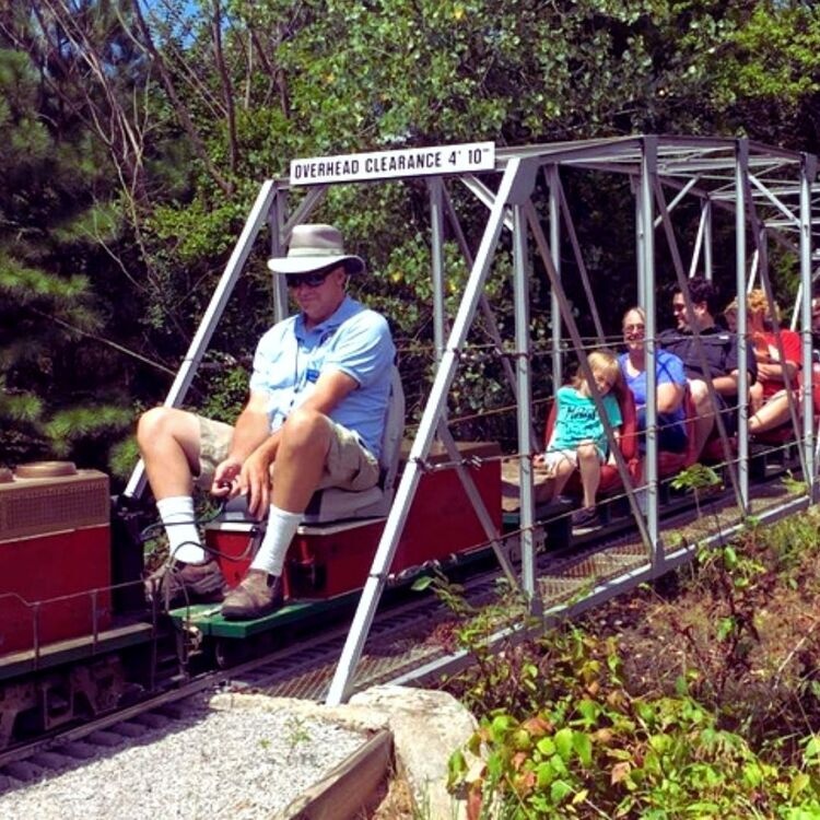 LOCO Model Train Rides Visit Shawnee