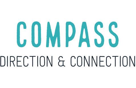 Compass Logo - white