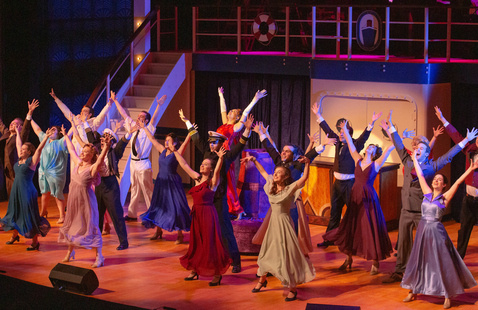 Performance on stage at Marvel Theatre