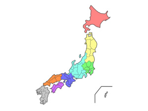 Map of Japan