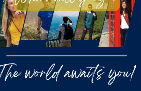 The world awaits you.