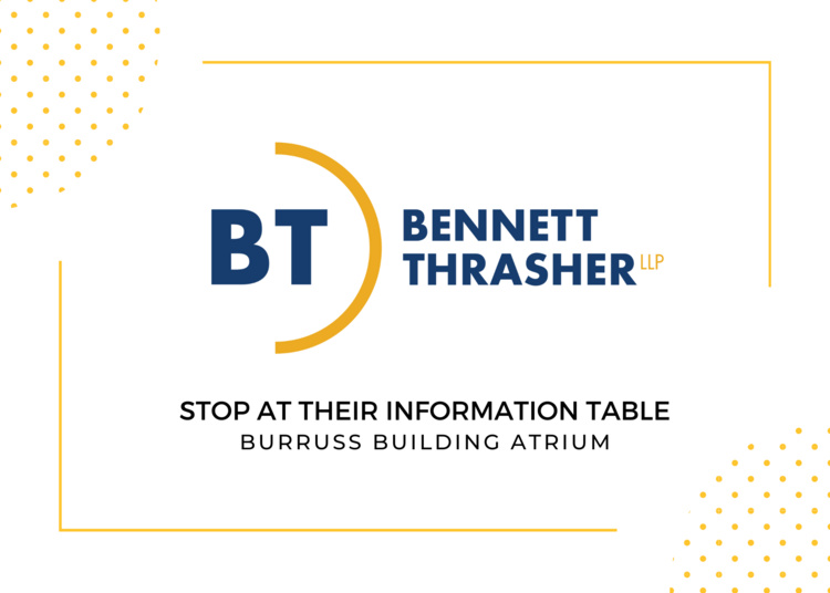 Bennett Thrasher on Campus - Information Table