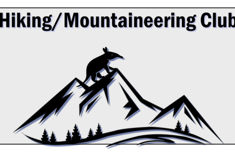 Logo with an aardvark climbing a mountain