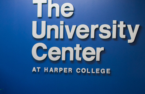 The University Center at Harper College graphic