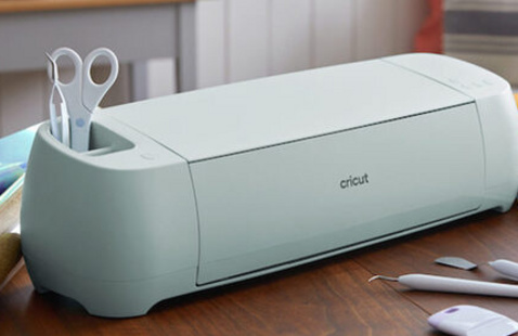 a cricut machine setup on a table