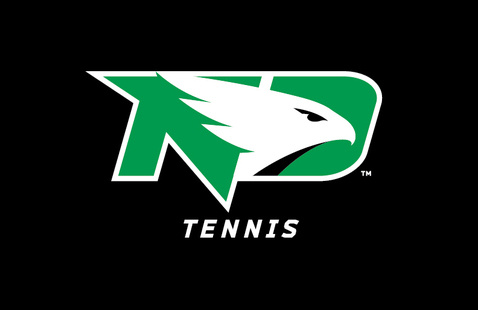 Fighting Hawk Logo with Tennis text underneath