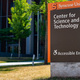 Photo of the sign in front of the building for the Center for Science and Technology