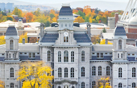 Aerial photo of the Hall of Languages