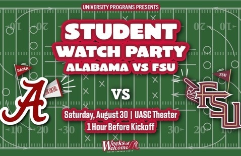 Image of Alabama vs. Florida State Watch Party (University Programs)