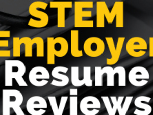 STEM Employer Resume Reviews Day 1 of 2
