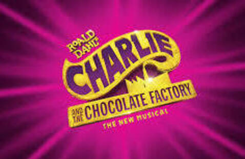 title of show on purple background