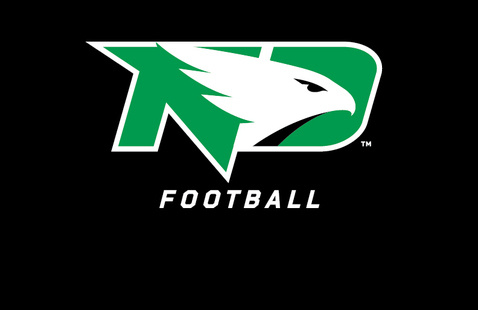 Fighting Hawk Logo with Football text underneath