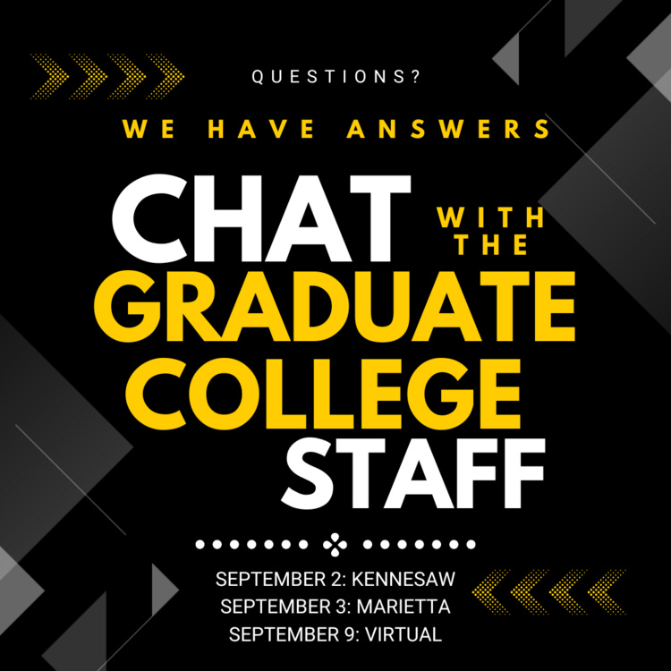 Chat with the Graduate College Staff