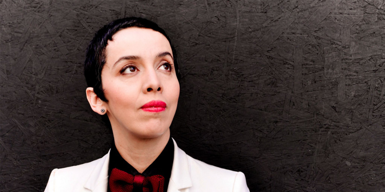 Woman stares off into the distance