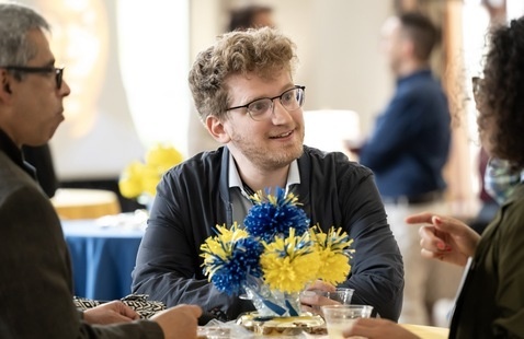 Image of Faculty Welcome Reception with Pitt Senior Leadership