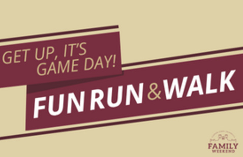 Image of Get Up, It's Game Day! Fun Run and Walk - Family Weekend