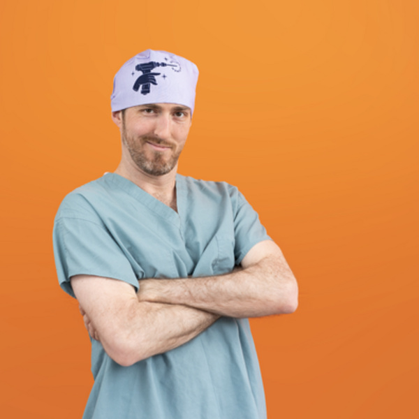Will Flanary, MD, is an ophthalmologist and part-time comedian. He moonlights in his free time as “Dr. Glaucomflecken,” a social media personality who creates medical-themed comedy shorts for an audience of over 4 million across social media.