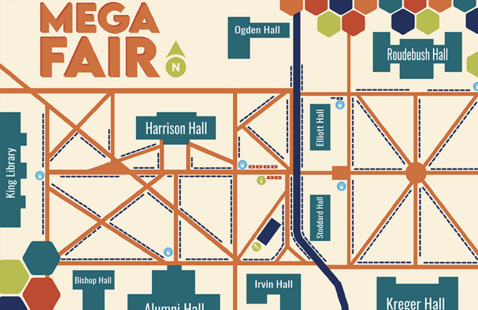megafair map