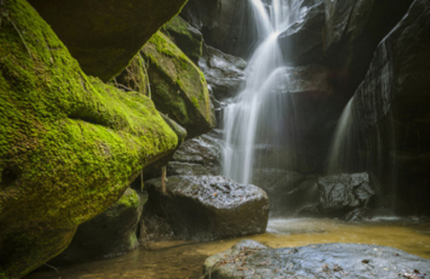 Dismals Canyon waterfall