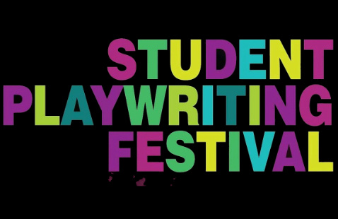 Student playwrighting festival logo.