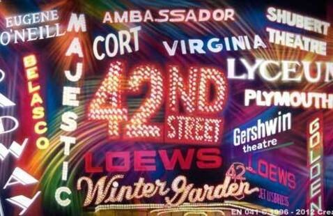 Broadway marquees