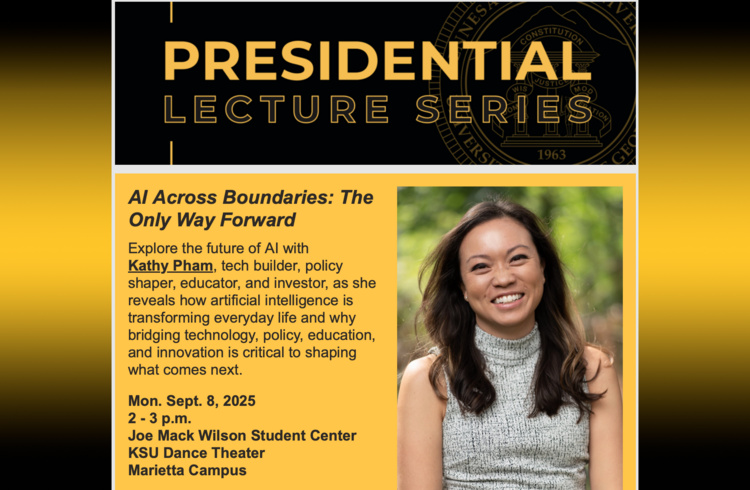 Presidential Lecture Series: AI Across Boundaries: The Only Way Forward