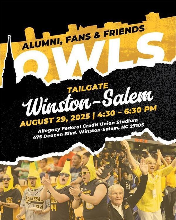 KSU Alumni, Fans, and Friends Tailgate at Wake Forest