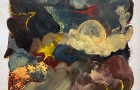 Zachary Diaz, "Motus," 2025, Oil on Canvas, 59” x 44”