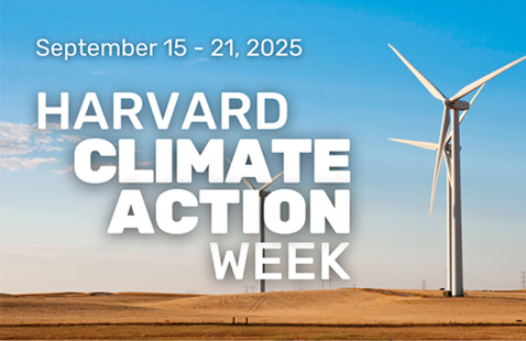 Windmill with Harvard Climate Action Week September 15-21
