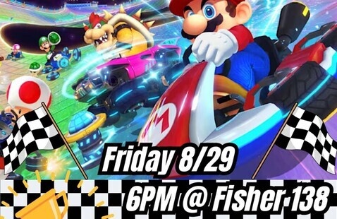 Image of Mario Kart w/ Triangle Fraternity