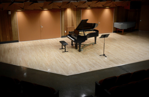 A photo of Bryan Recital Hall
