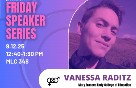 Friday Speaker Series for 9.12.25 featuring Vanessa Raditz