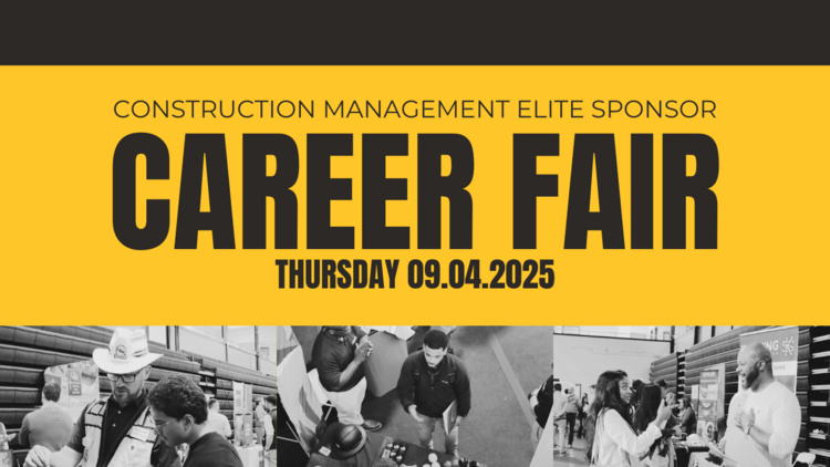 Construction Management Elite Sponsor Career Fair