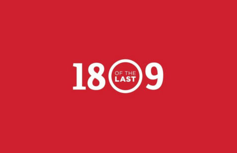 18 of the last 9
