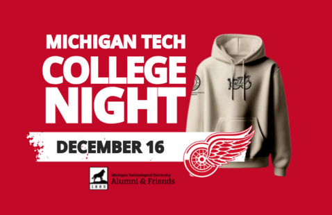 Image of Michigan Tech College Night at the Red Wings