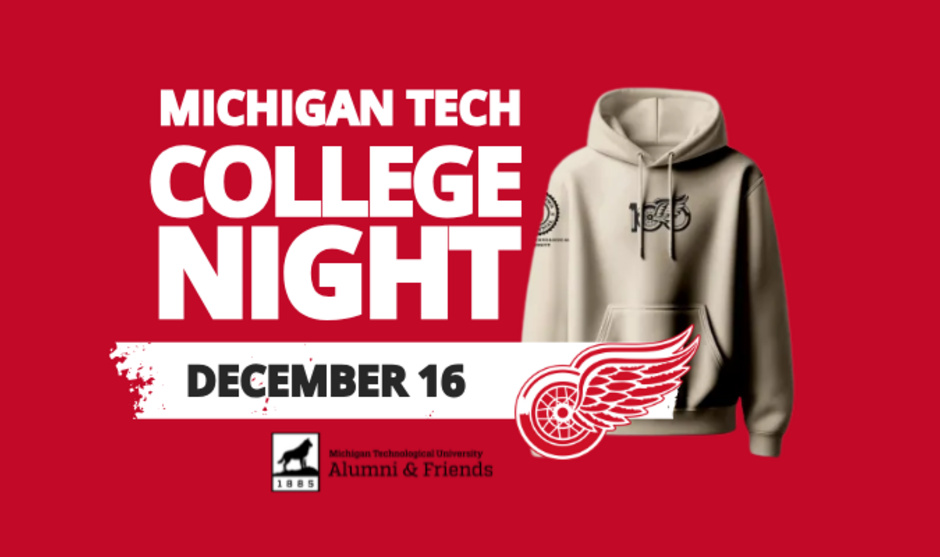 Image of Michigan Tech College Night at the Red Wings