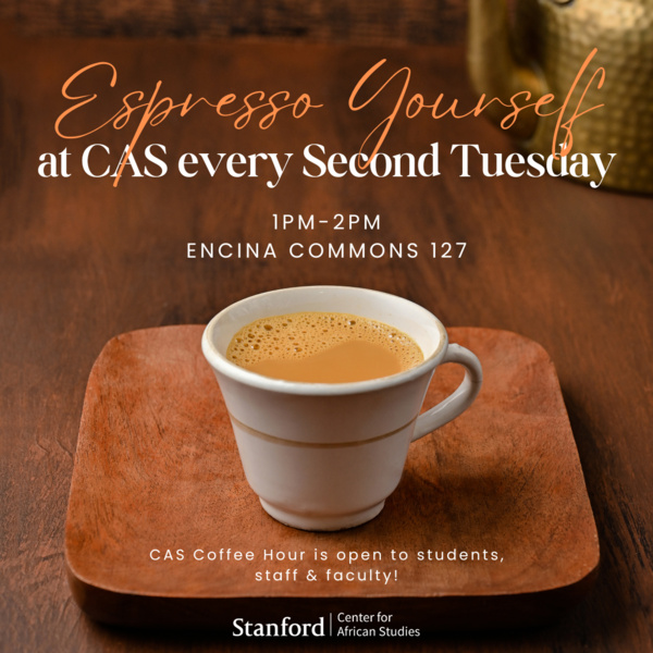 Espresso Yourself at CAS Every Second Tuesday