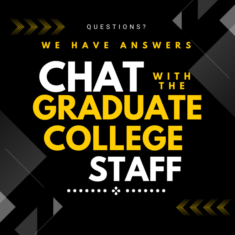 Chat with the Graduate College Staff - Jan. 27, 2026