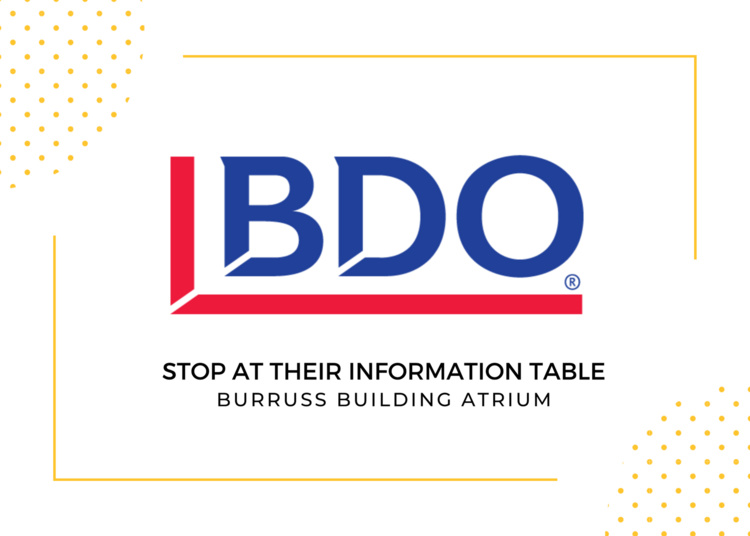 BDO on Campus - Information Table