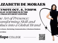 Event image for Elizabeth de Moraes - The Art of Presence: Transforming Skill and Values into a Global Brand