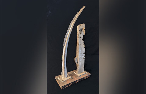 Landscape Echoes: Texture, Form and Tension - Sculptures by Mike Baur