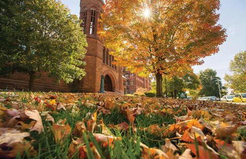 UVM Campus in Autumn