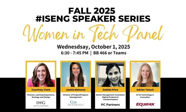 ISENG Speaker Series: Women in Tech Panel