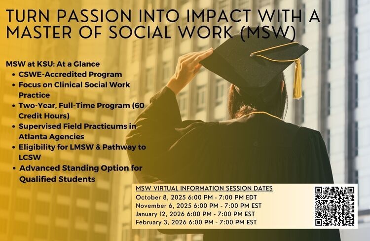 Master of Social Work (MSW) Virtual Information Sessions