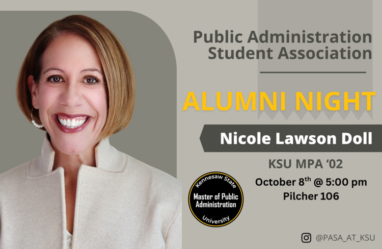 Public Administration Student Association Alumni Night