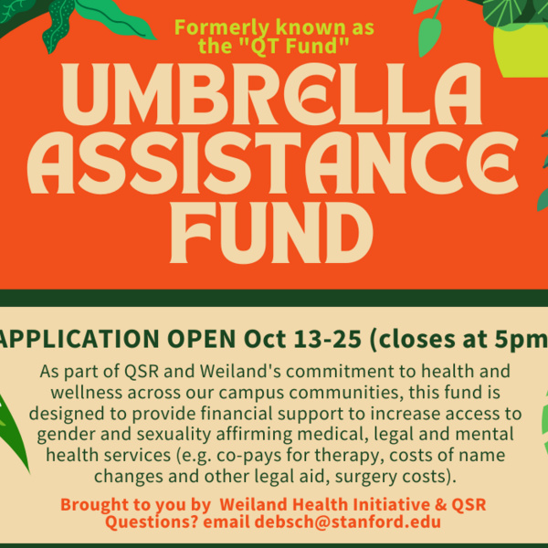 Umbrella Assistance Fund Fall 2025 🪴☔️