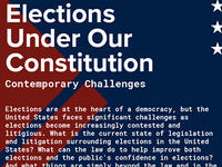 Event image for Elections Under Our Constitution - Contemporary Challenges