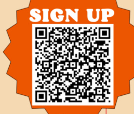 Sign up with the QR Code